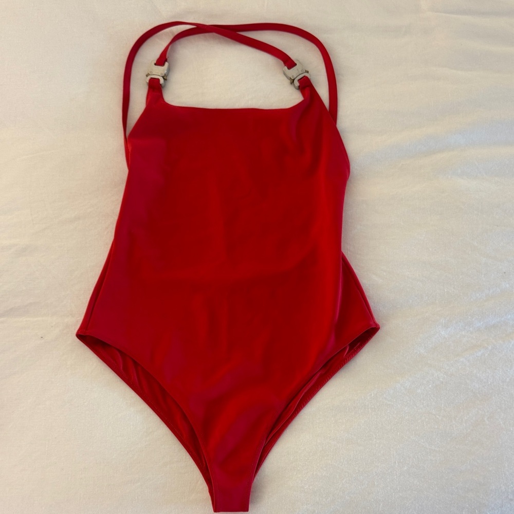 1017 ALYX 9SM Red Women's One Piece Swimsuit